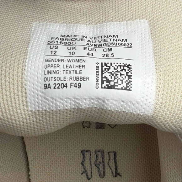 Converse Chuck Taylor All Star Lift Ox – 561680C – 10M/12W - NIB - Picture 11 of 15